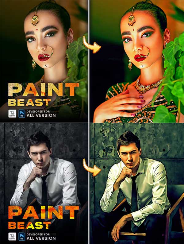 Paint Beast Photoshop FX Paint Beast Photoshop FX