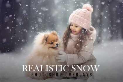 Realistic Snow Overlays in Photoshop