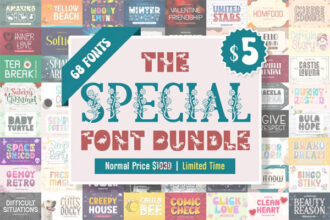 The Special Font Bundle