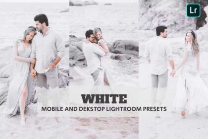 White Lightroom Presets for Desktop and Mobile