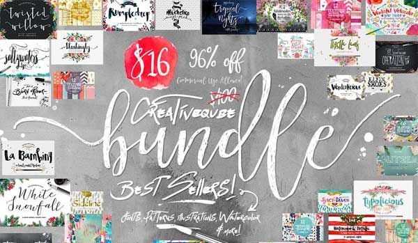 Bundle of Fonts and Graphics