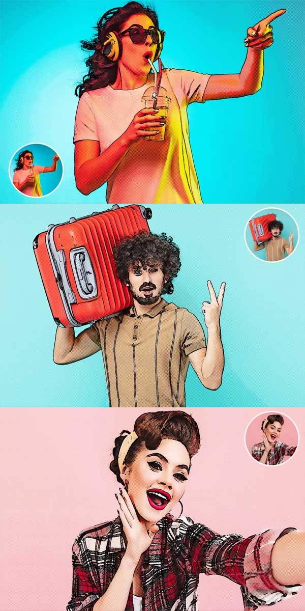 Comic Photo Effect 4SDWAL9 Comic Photo Effect 4SDWAL9