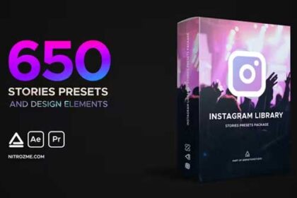 Instagram Library Stories Presets Package