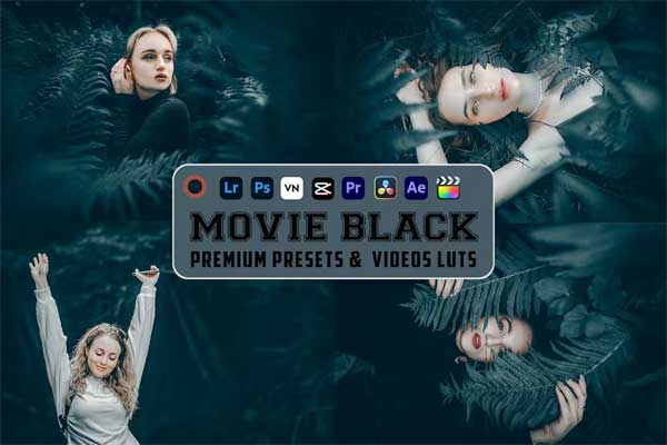 Movie Black Luts Video & Presets Mobile Desktop