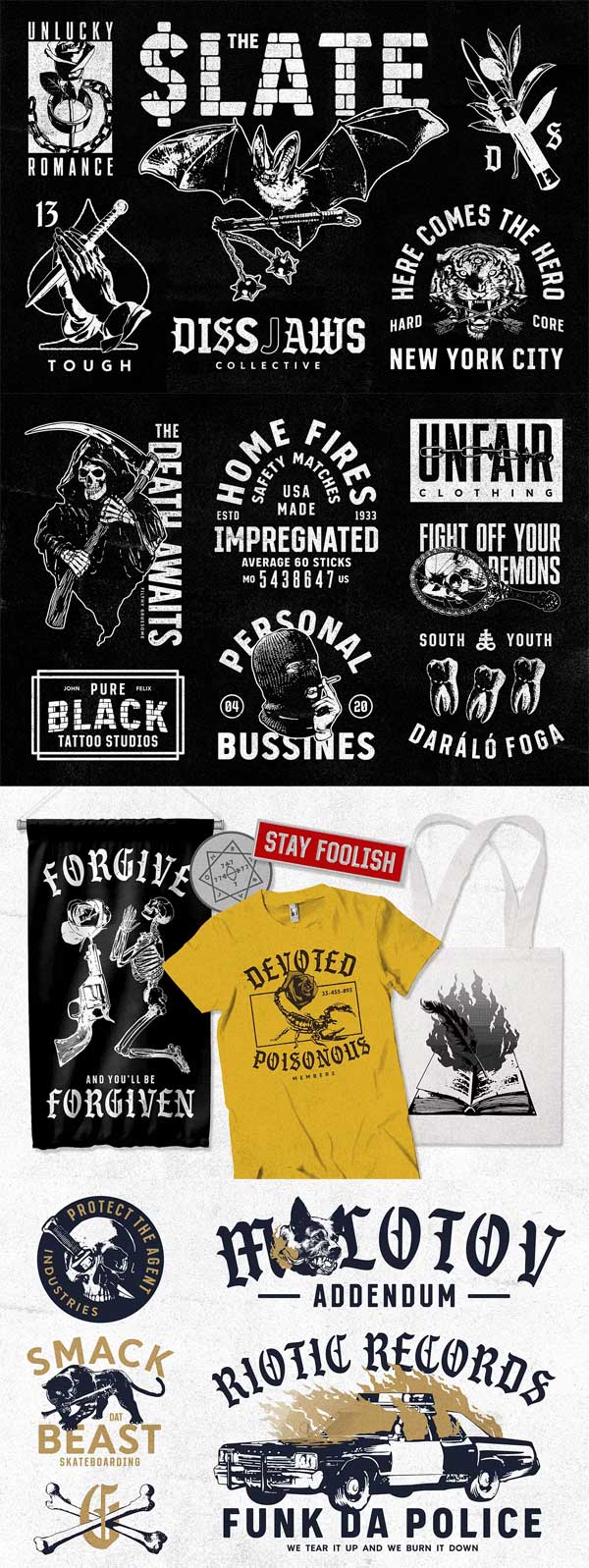 S&S GreyHood Font Bundles S&S GreyHood Font Bundles