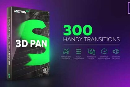 Videohive - 3D Pan Transitions