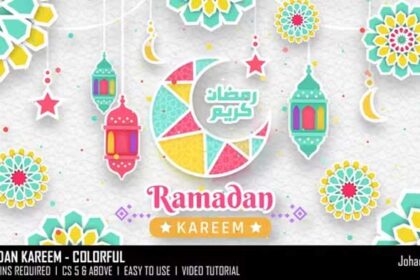 Videohive - Ramadan Kareem Colorful