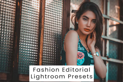 Fashion Editorial Lightroom Presets