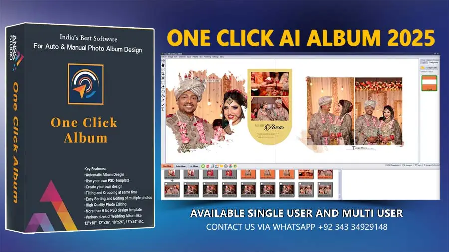 One Click AI Album 2025 Software One Click AI Album 2025
