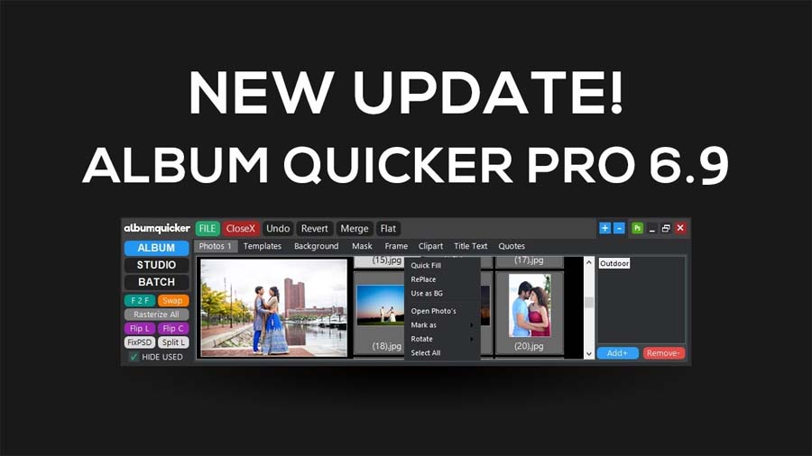Album Quicker PRO V6.9 – The Best Album Designing Software