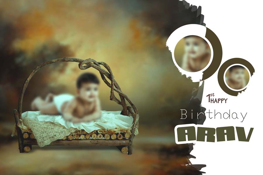 40 Creative 1st Happy Birthday Album Design PSD 40 Creative 1st Happy Birthday Album Design PSD
