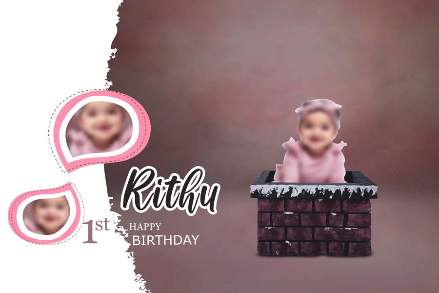 40 Creative 1st Happy Birthday Album Design PSD 40 Creative 1st Happy Birthday Album Design PSD
