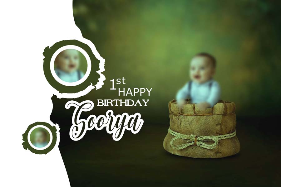 40 Creative 1st Happy Birthday Album Design PSD 40 Creative 1st Happy Birthday Album Design PSD
