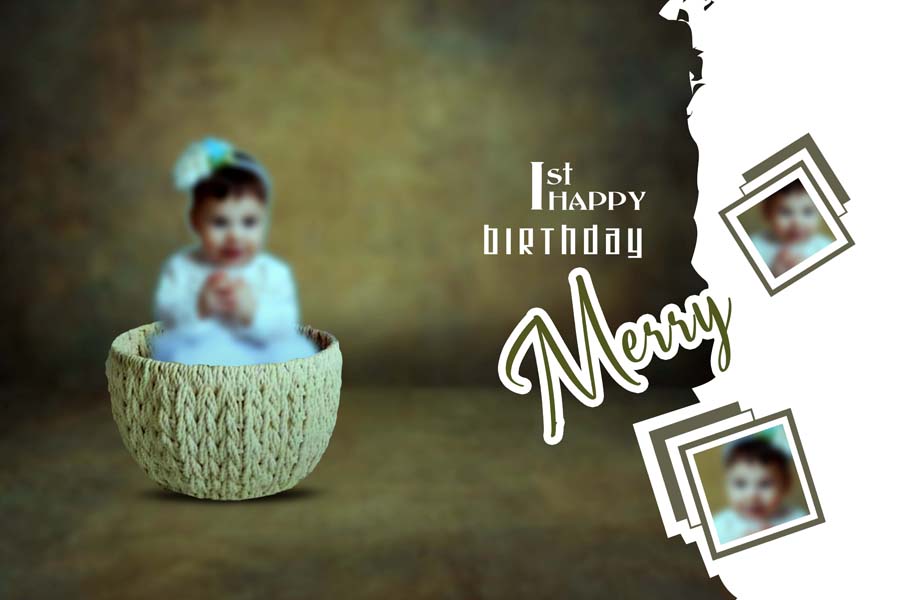 40 Creative 1st Happy Birthday Album Design PSD 40 Creative 1st Happy Birthday Album Design PSD