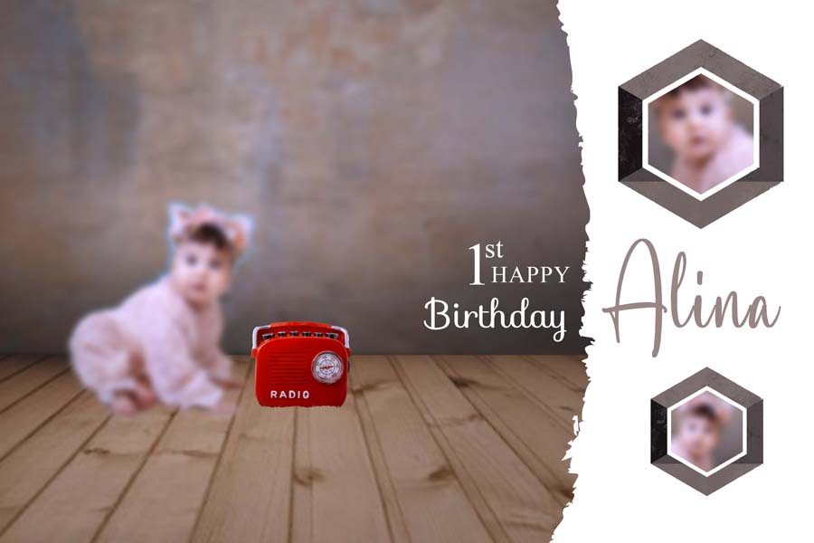 40 Creative 1st Happy Birthday Album Design PSD 40 Creative 1st Happy Birthday Album Design PSD