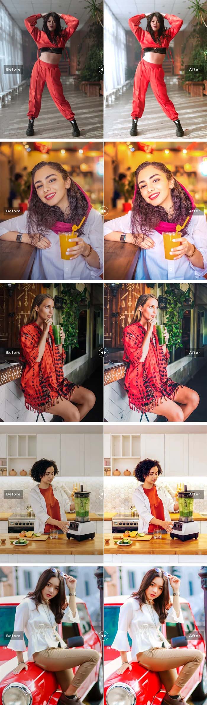 Juicy Colors Pro Lightroom Presets free download for desktop and mobile