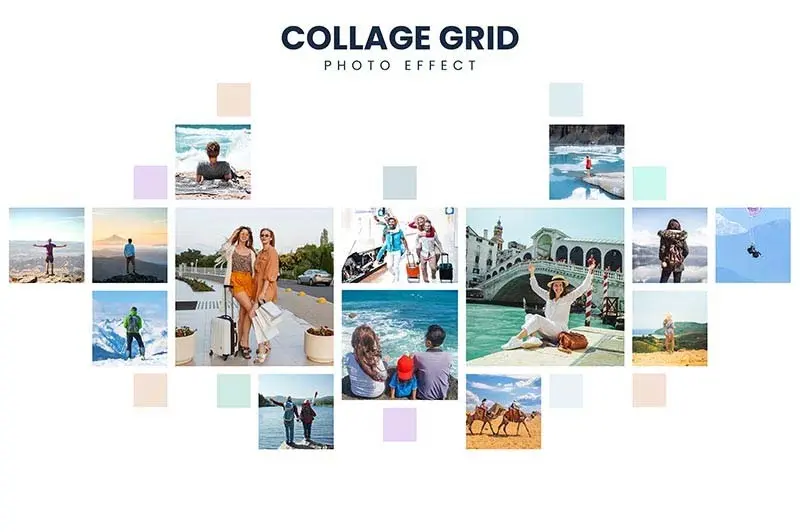 20 Best Free Photo Collage PSD Templates Download 2025
