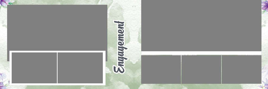 Engagement Moments 12x36 Album PSD Templates Free Download Engagement Moments 12x36 Album PSD Templates