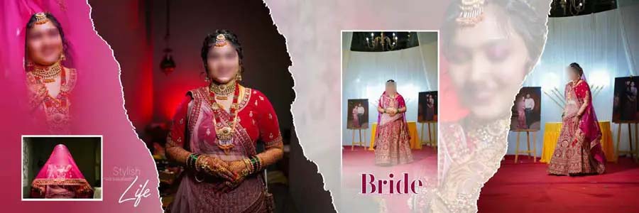 Maharashtrian Wedding Album Inner Sheets PSD Fully Layered Maharashtrian Wedding Album Inner Sheets PSD
