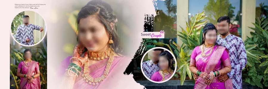 Modern Marathi Photo Album Layout 12x36 Modern Marathi Photo Album Layout 12x36 PSD File