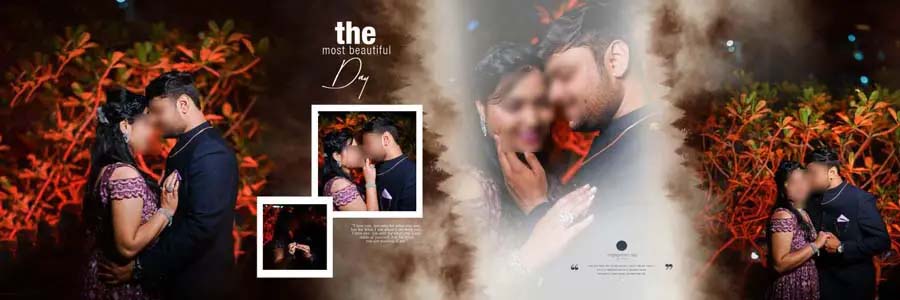 Maharashtrian Rituals 12x36 Album Sheet Maharashtrian Wedding Rituals 12x36 Album Design PSD