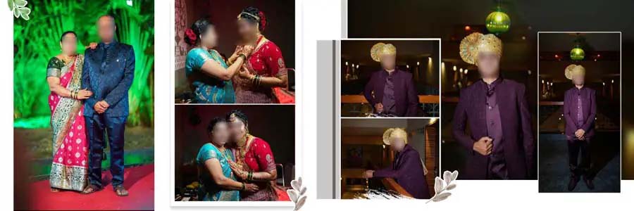 Marathi Wedding Album Custom Grid 12x36 Marathi Wedding Album Custom Grid 12x36 PSD Template