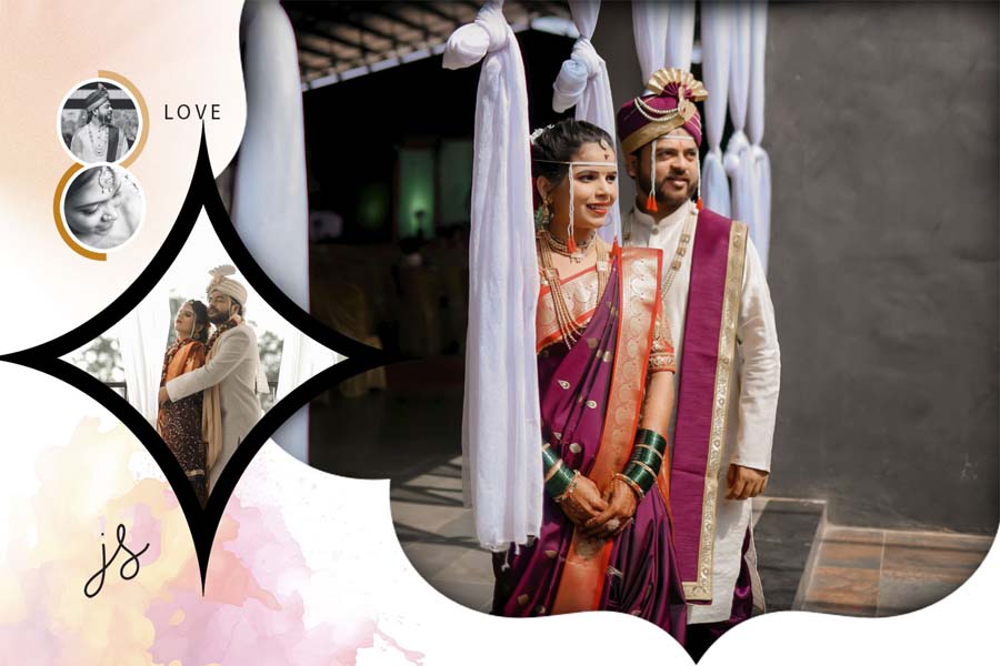 Traditional and Modern Style Wedding Album Cover PSD 12x18 17