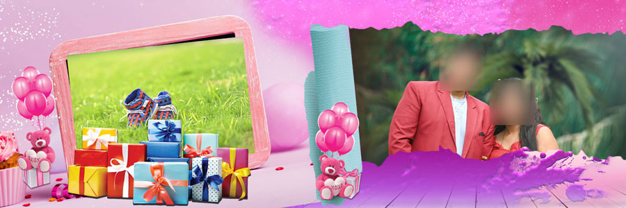 Modern Baby Shower Album Design PSD Template 12x36 Free Download