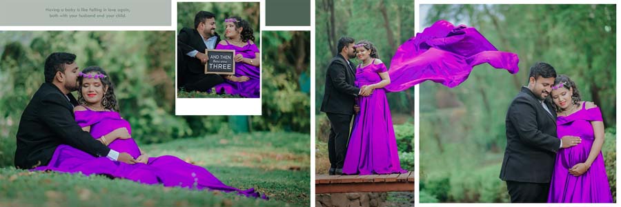 editable layered PSD album spread 12x36 photo frames and overlays