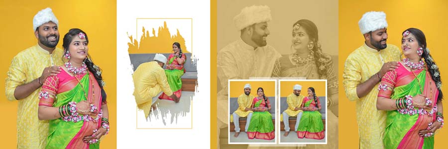 editable maternity album page 12x36 PSD soft pastel background