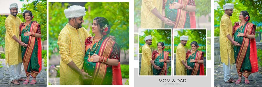 modern maternity couple album 12x36 PSD template high resolution