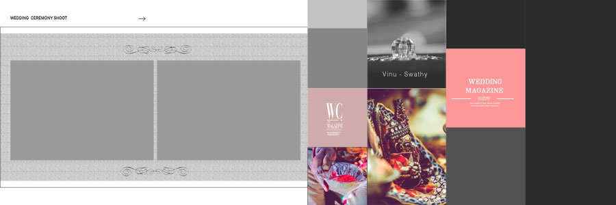Free 12x36 Traditional Wedding Album Design PSD Templates