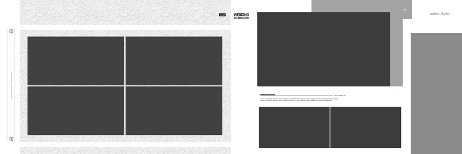 Free 12x36 Traditional Wedding Album Design PSD Templates