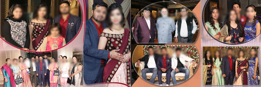 wedding reception album PSD layout 12x36 with cinematic photo design