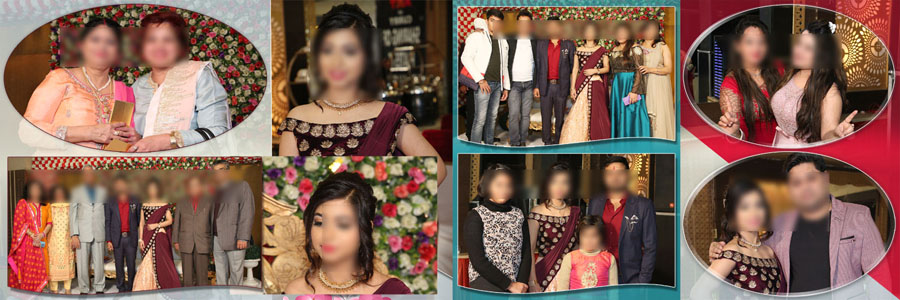 creative wedding album PSD 12x36 reception design for professional editing
