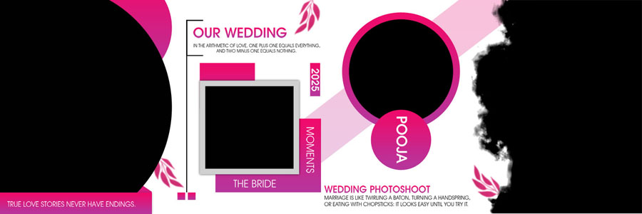 professional 12x36 wedding album PSD template for pre wedding and couple photography design