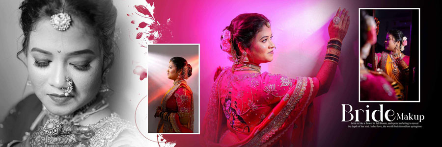modern wedding album PSD 12x36 couple portrait layout high resolution design