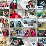 20 Romantic Pre Wedding Couple Album Design PSD Templates 12x36