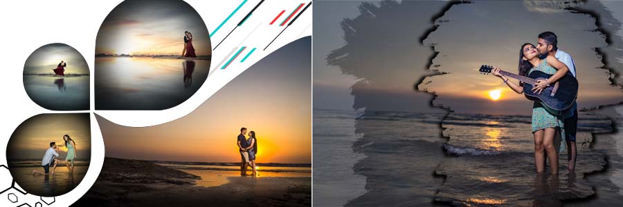 12x36 album PSD design creative wedding decoration background page 5