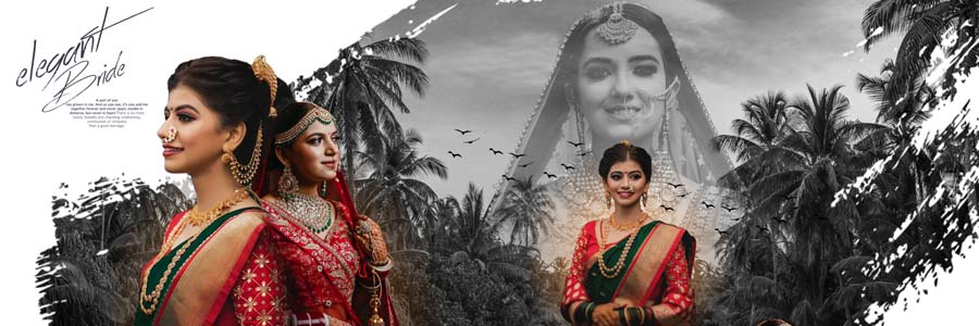 Creative wedding album design for photographers