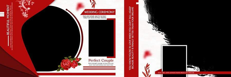 Latest Couple Album Design 12x36 Free Download