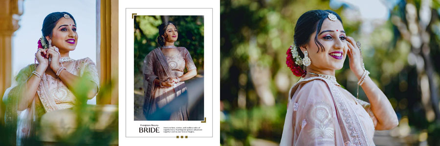 Elegant Wedding Album Design PSD 12x36 Template