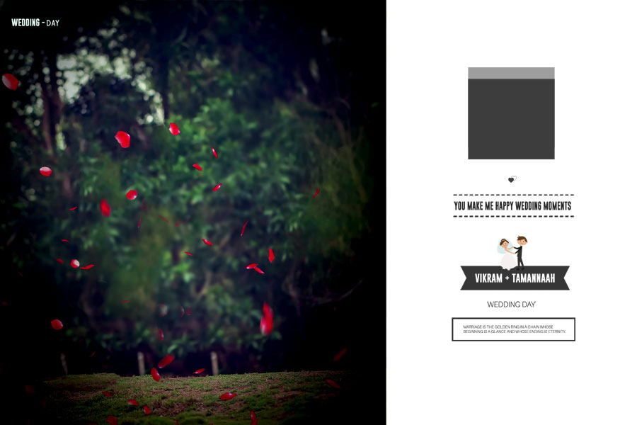Creative Wedding Album PSD Layout 18x28 size - Page 2
