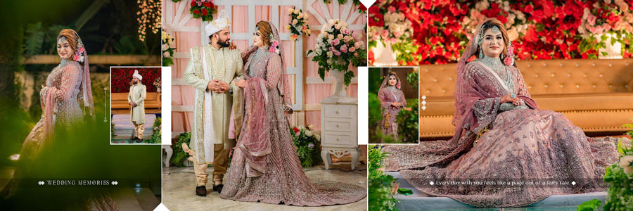 Indian Wedding Album Design PSD 12x36 Premium Template