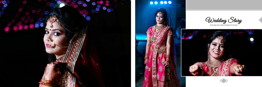 12x36 Indian Wedding Album Design PSD Template
