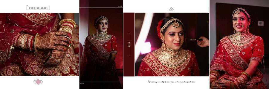 Modern Indian Wedding Album PSD 12x36 Template