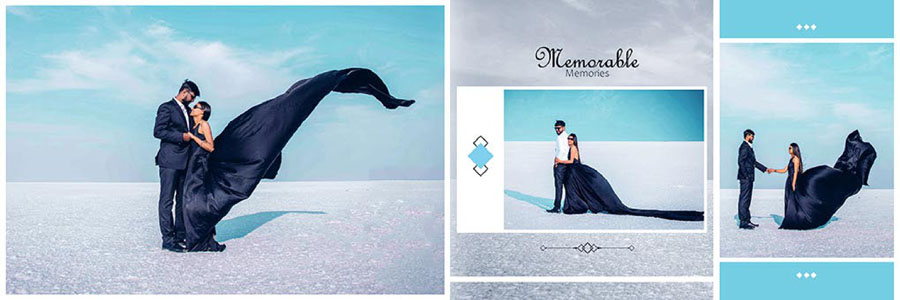 Professional 12x36 Wedding Album Design PSD Layout