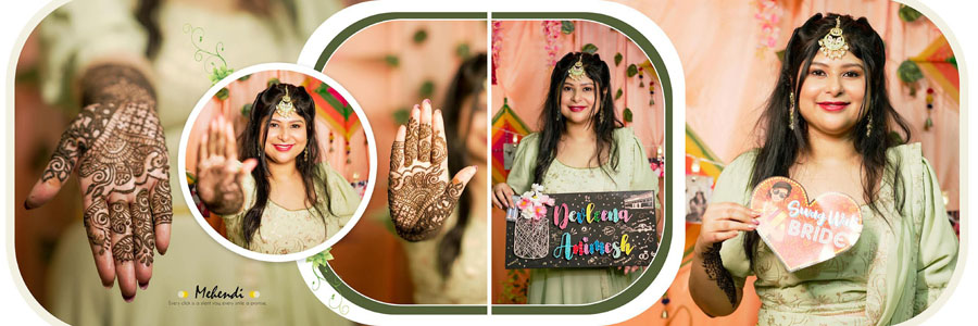 Indian Marriage Album Design PSD 12x36 Template