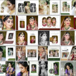 20 Bridal Portrait Album Design PSD Templates 12x36