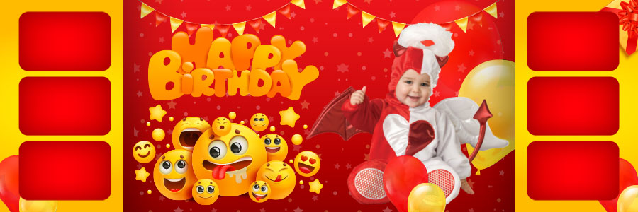 Baby album design PSD 12x36 free download template preview 17